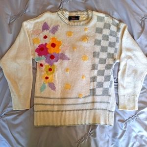 Vtg 80's 20 ANS Women's Sweater